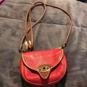 vintage dooney and bourke leather bag